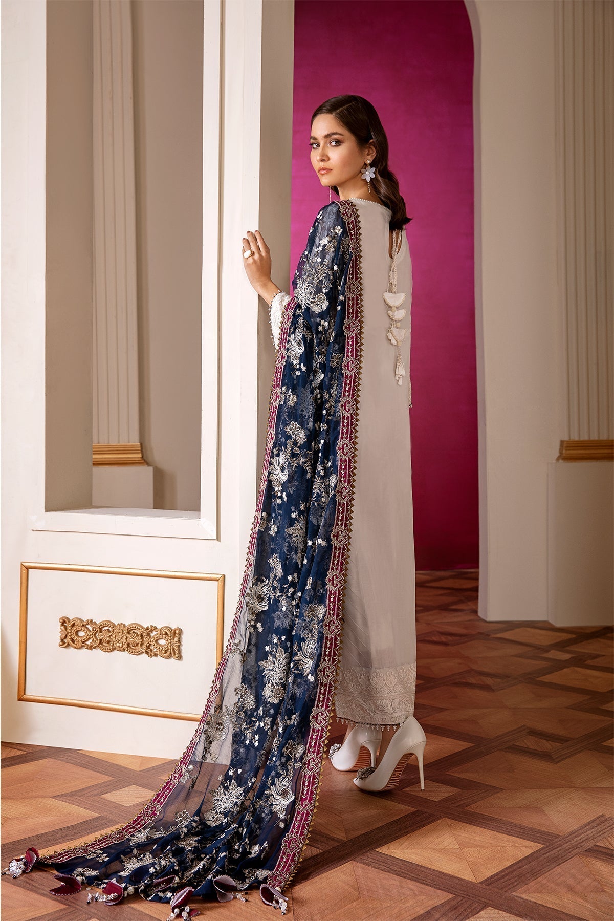 Baroque-EMBROIDERED CHIFFON CH07-02 - Riwayat-e-khas