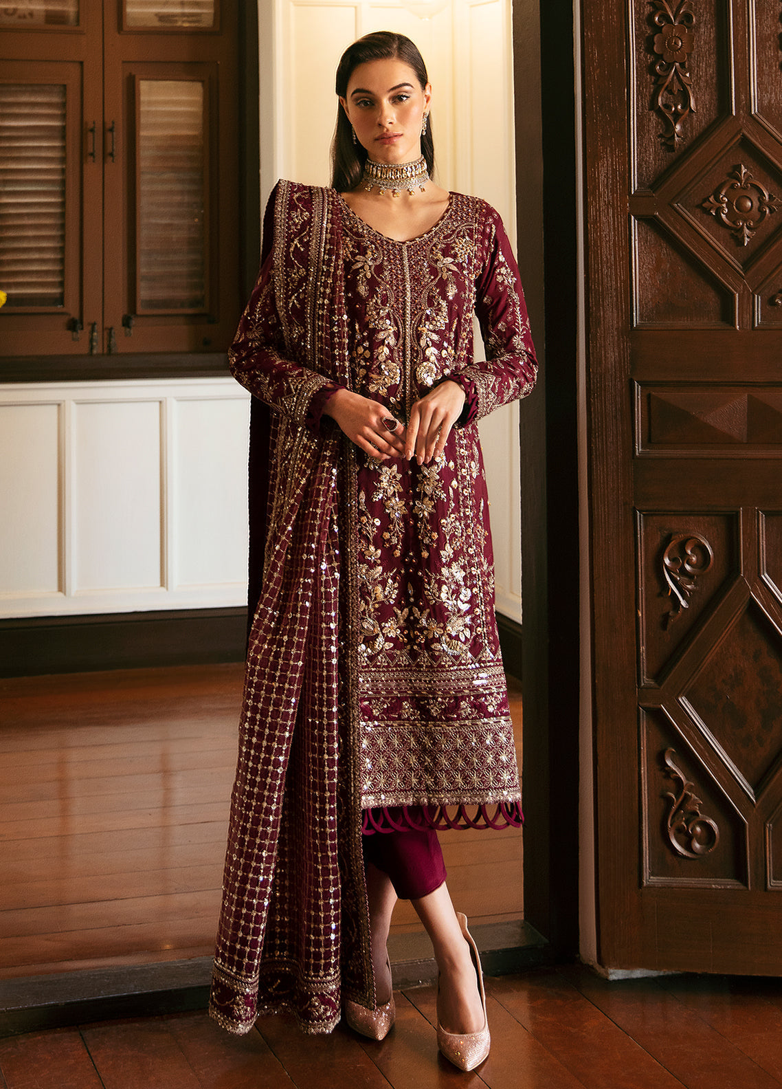 Gulaal | Luxury Pret | VALENTINA (GL-LP-24V1-20) - House Of Anaya
