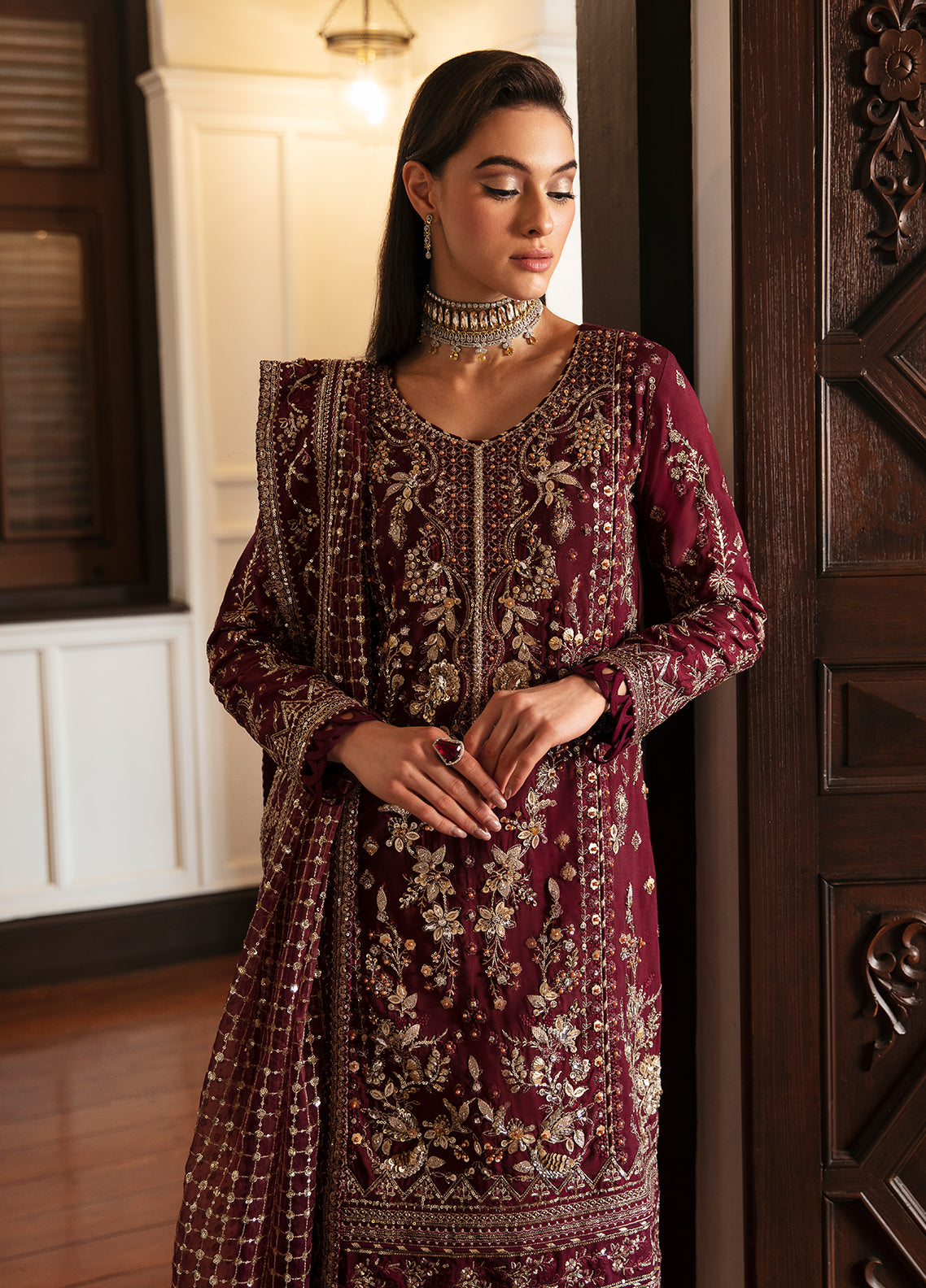 Gulaal | Luxury Pret | VALENTINA (GL-LP-24V1-20) - House Of Anaya