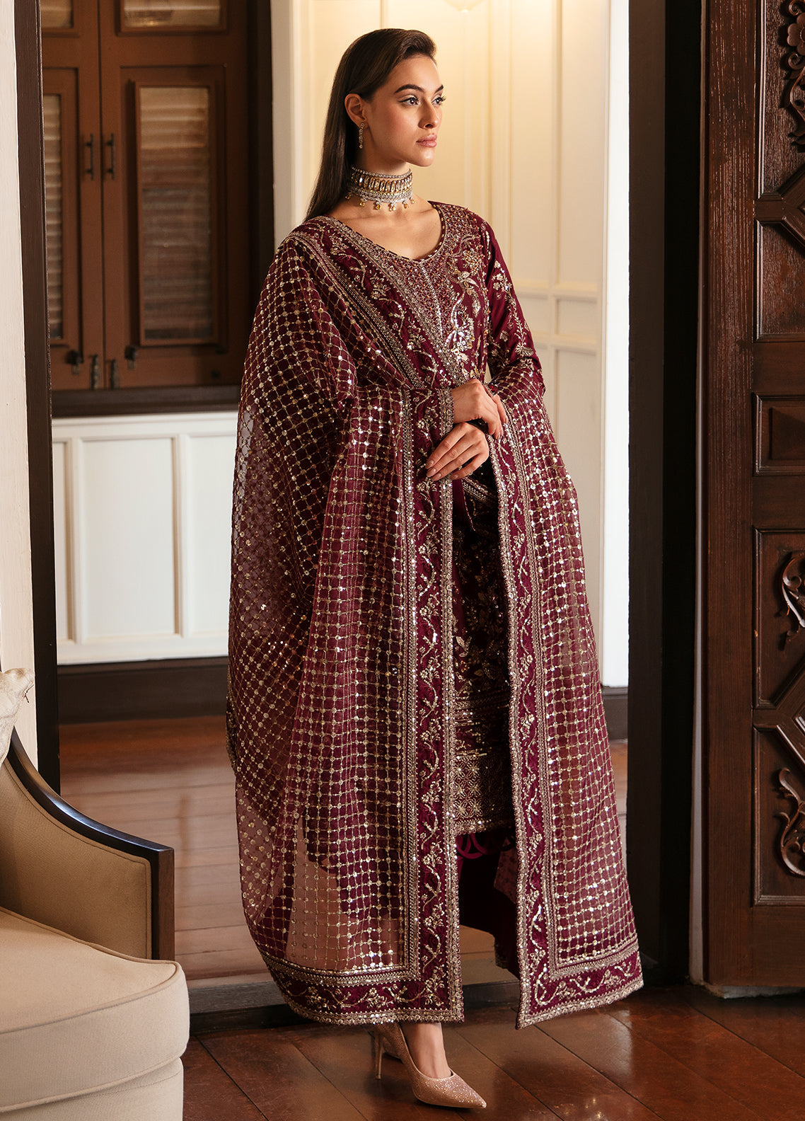Gulaal | Luxury Pret | VALENTINA (GL-LP-24V1-20) - House Of Anaya