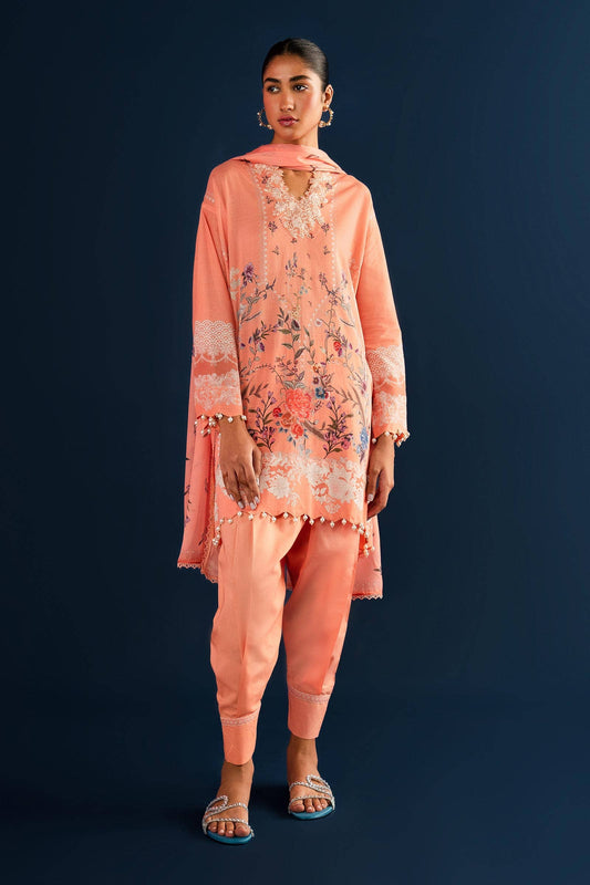 Sana Safinaz | Mahay Summer Lawn 24 | S-24 - House Of Anaya