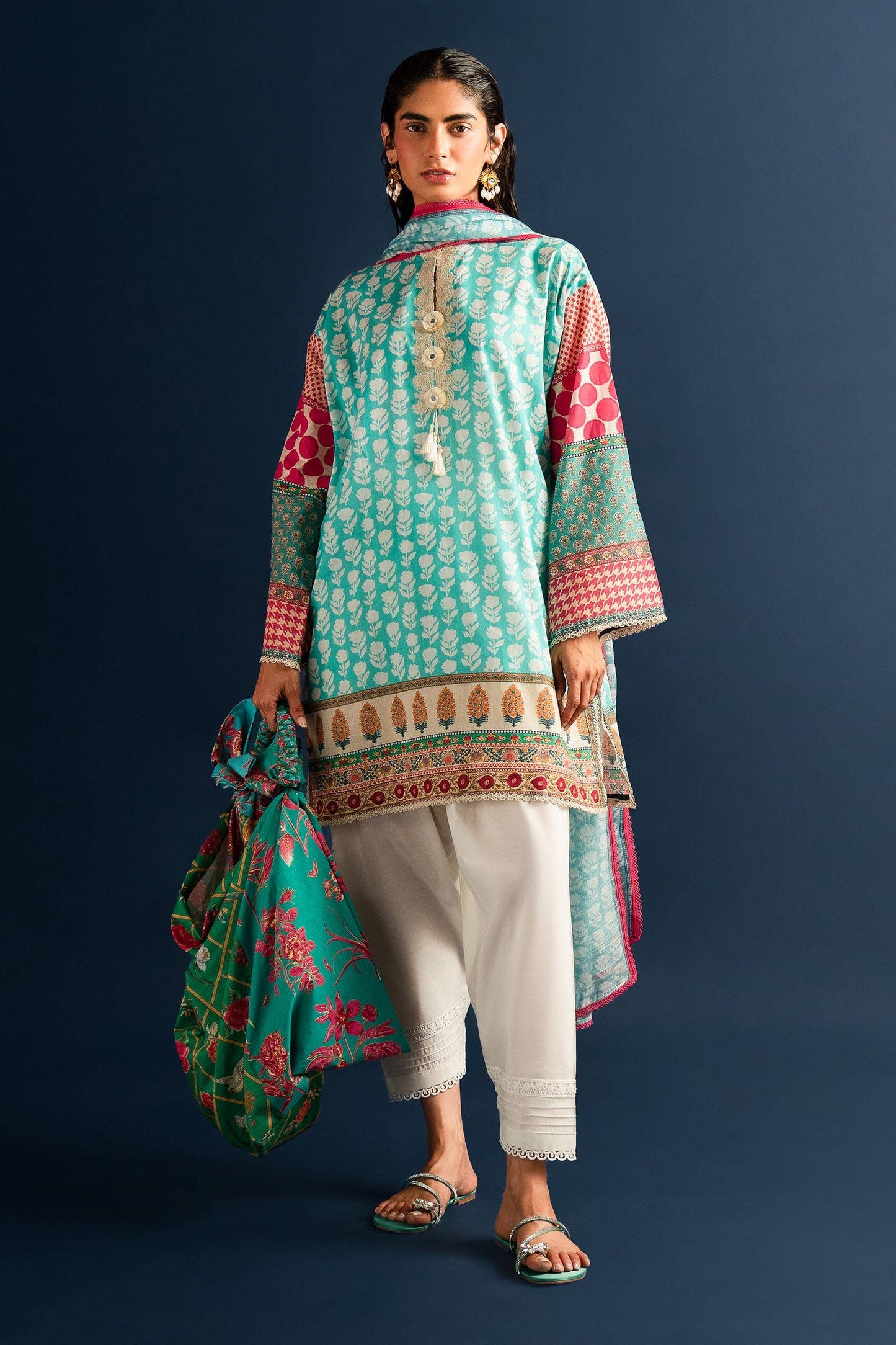 Sana Safinaz | Mahay Summer Lawn 24 | S-13 - House Of Anaya