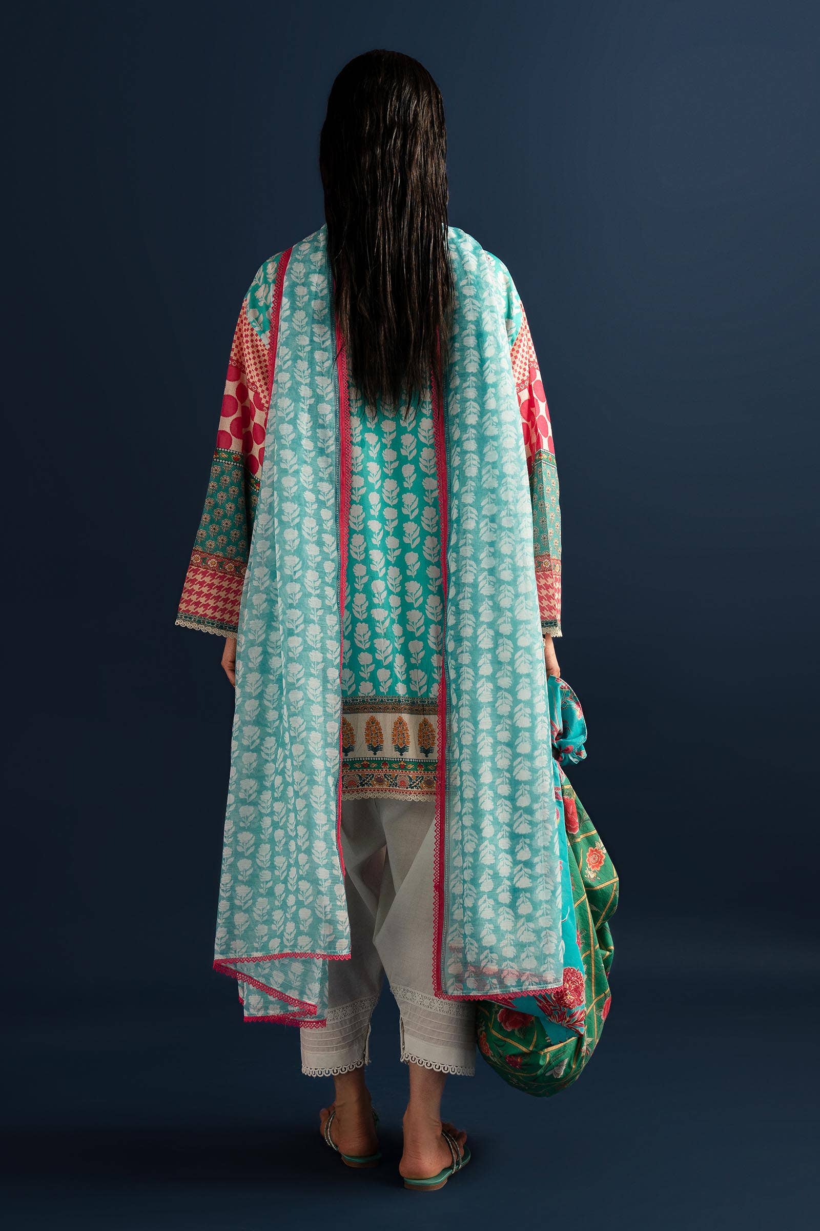Sana Safinaz | Mahay Summer Lawn 24 | S-13 - House Of Anaya