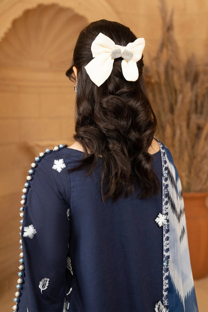 Hemstitch | Summer Luxury Lawn 24 | Ice Blue