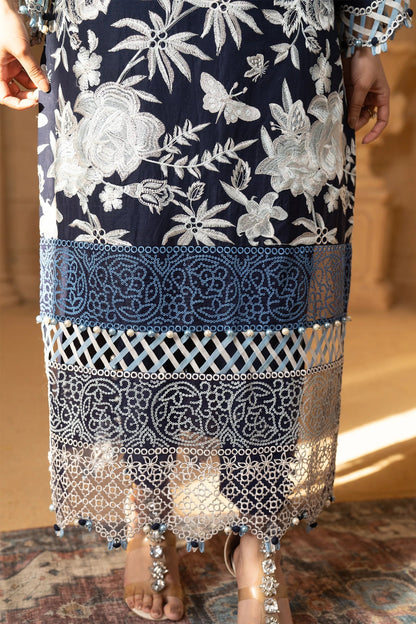 Hemstitch | Summer Luxury Lawn 24 | Ice Blue