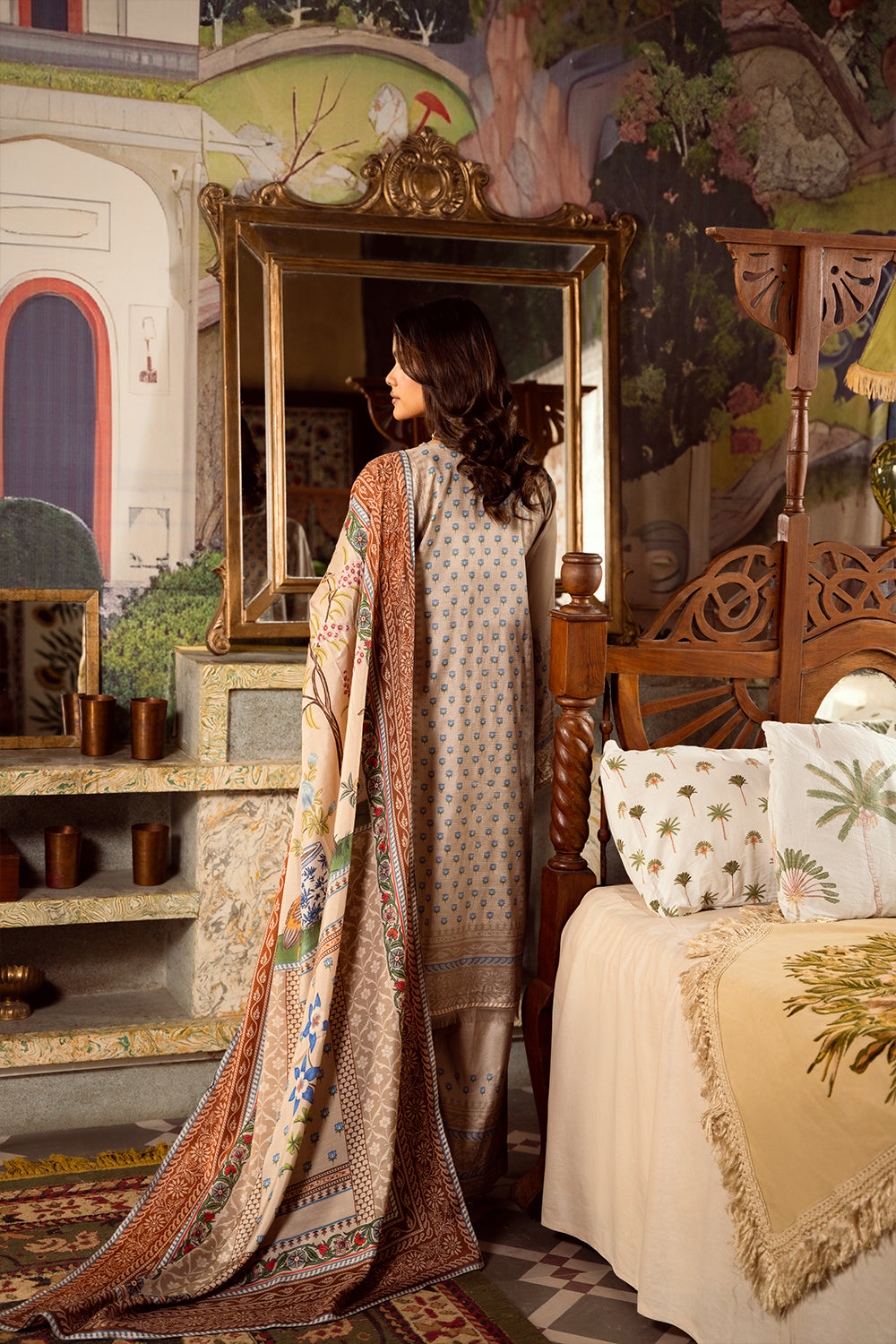 Saira Rizwan | Dahini Silk Pret | MERCINA - SRLP06-25 - House Of Anaya