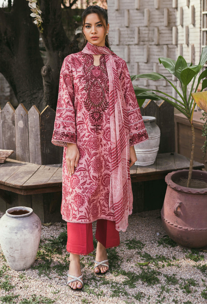 Humdum | Gardenia Lawn | D010 - House Of Anaya