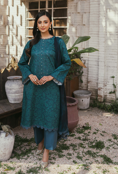 Humdum | Gardenia Lawn | D01 - House Of Anaya