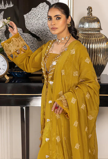 Humdum | Charlotte Chikankari Lawn | D03 - House Of Anaya