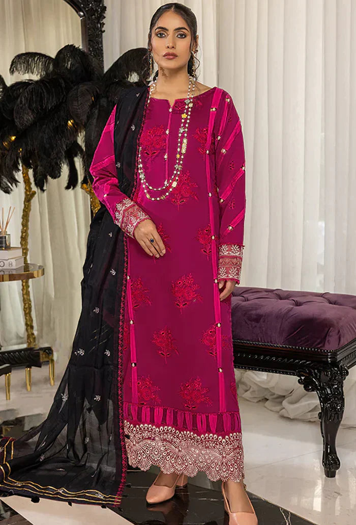 Humdum | Charlotte Chikankari Lawn | D01 - House Of Anaya