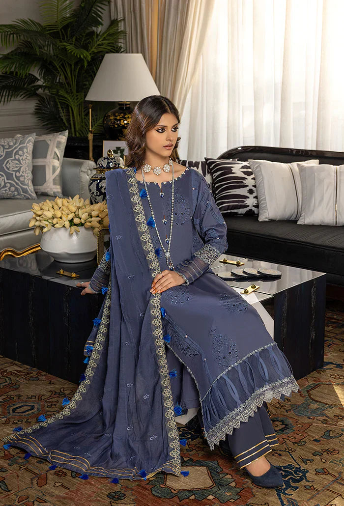 Humdum | Charlotte Chikankari Lawn | D02 - House Of Anaya