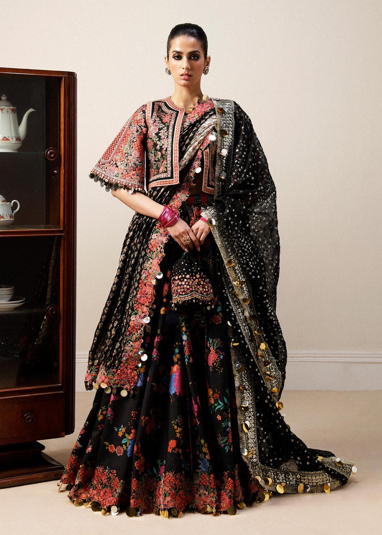 Hussain Rehar | Luxury Formals | Kala - House Of Anaya
