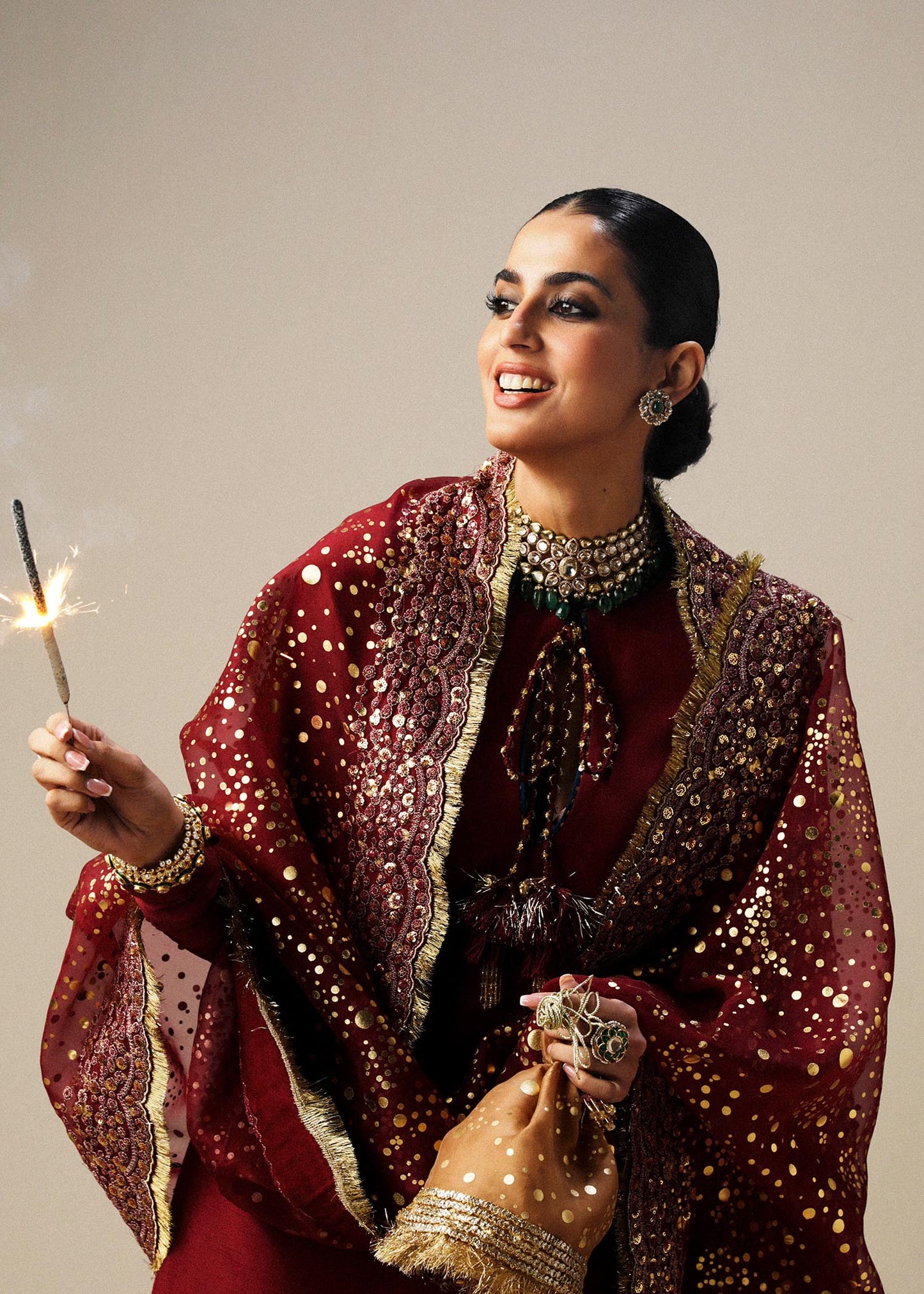 Hussain Rehar | Luxury Formals | Surkh - House Of Anaya
