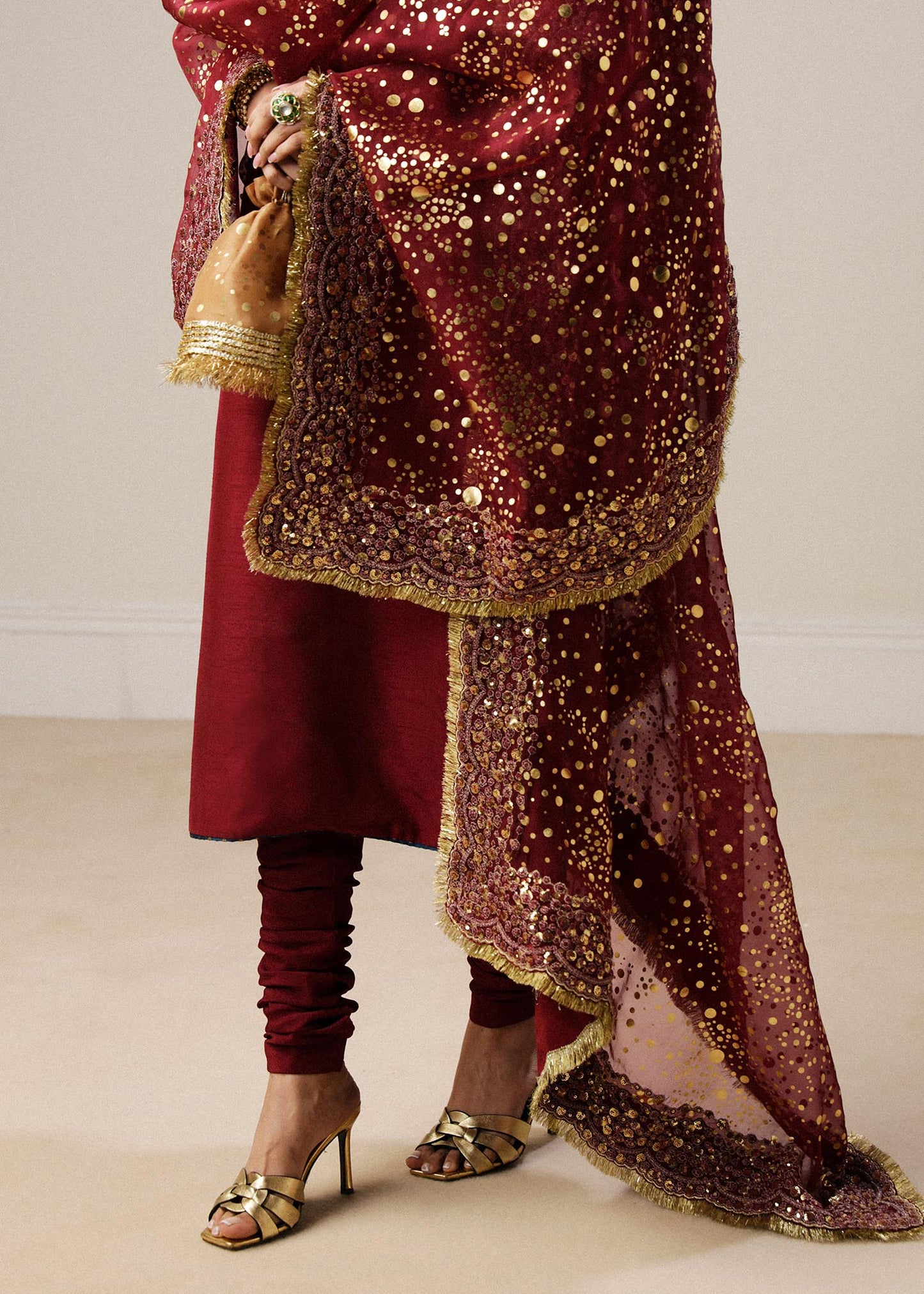 Hussain Rehar | Luxury Formals | Surkh - House Of Anaya