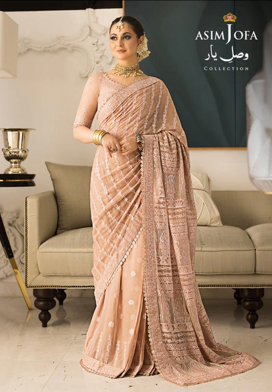ASIM JOFA- SAREE - AJVY-09 - Riwayat-e-khas