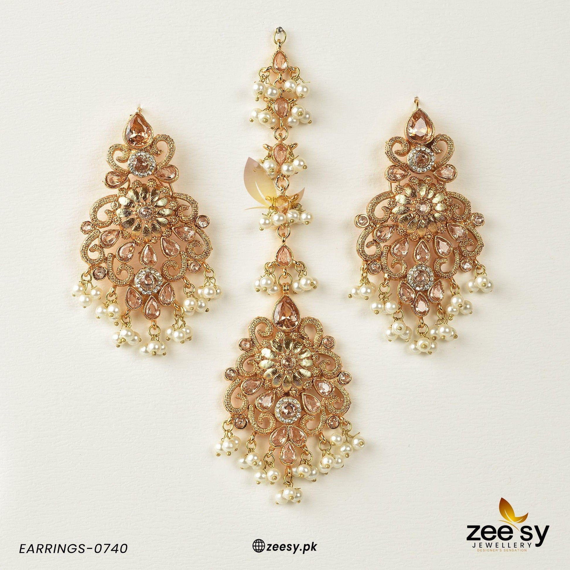 Spark Earrings-0740 - Libasekhas