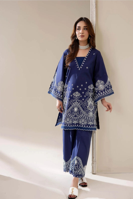 Adans Libas | Embrodiered Co Ord Sets | 4062