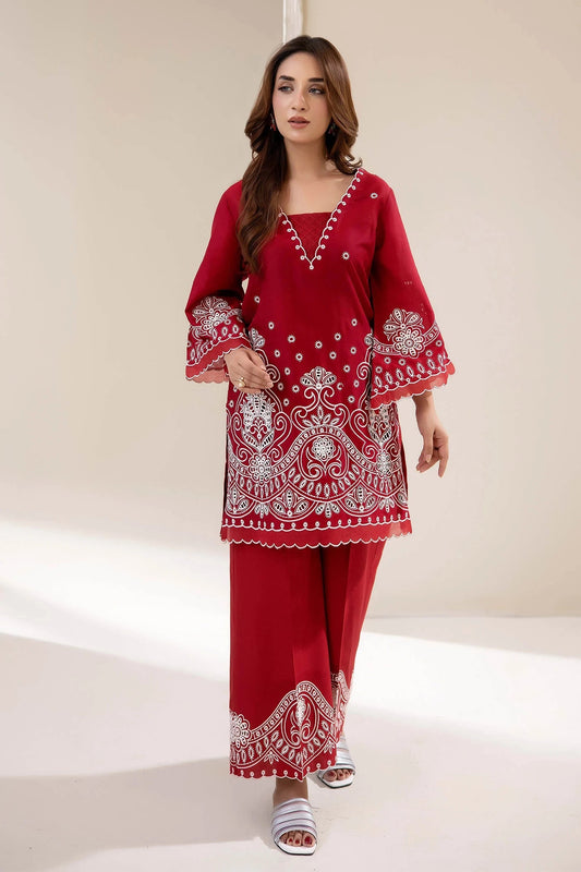 Adans Libas | Embrodiered Co Ord Sets | 4067