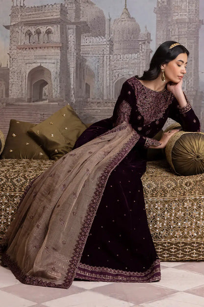 Iznik | Festive Velvet 23 | IV-36 ELAHEH - House Of Anaya