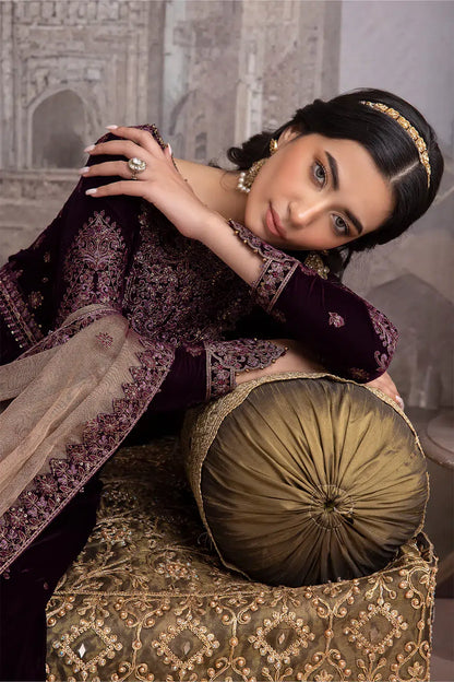 Iznik | Festive Velvet 23 | IV-36 ELAHEH - House Of Anaya