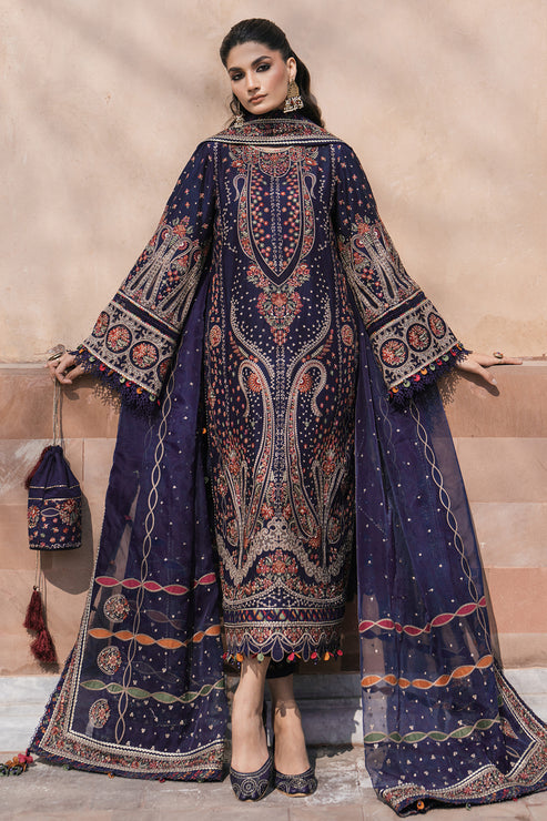 Jazmin | Shahkaar Luxury Lawn 24 | SL24-D9 - House Of Anaya