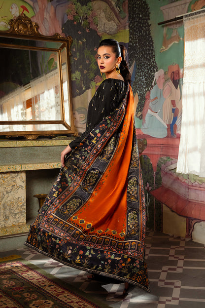 Saira Rizwan | Dahini Silk Pret | ESMA - SRLP02-25 - House Of Anaya