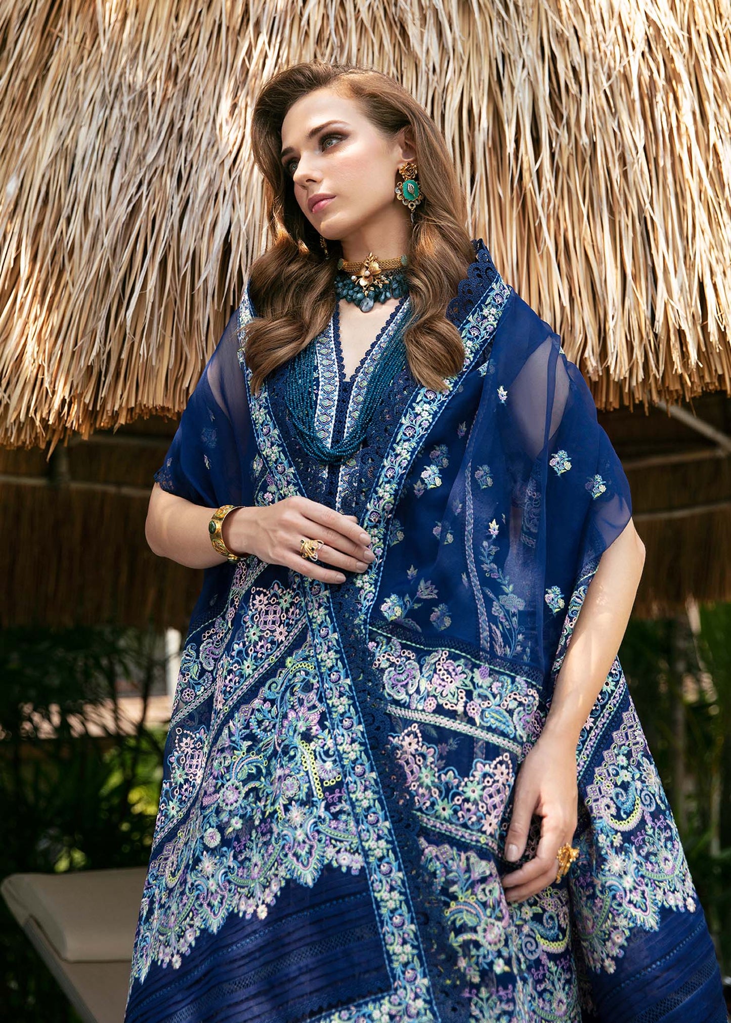 Kanwal Malik | Sareen Luxury Lawn 24 | Rohma - House Of Anaya