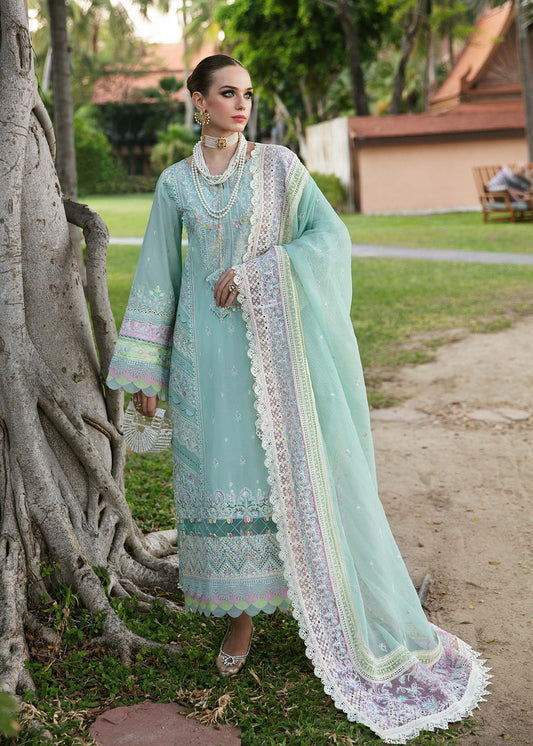 Kanwal Malik | Sareen Luxury Lawn 24 | Camilla - House Of Anaya