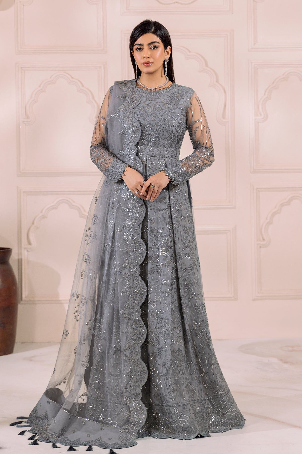 ALIZEH-DUA-V01D01B- KHIRAD ( GREY )