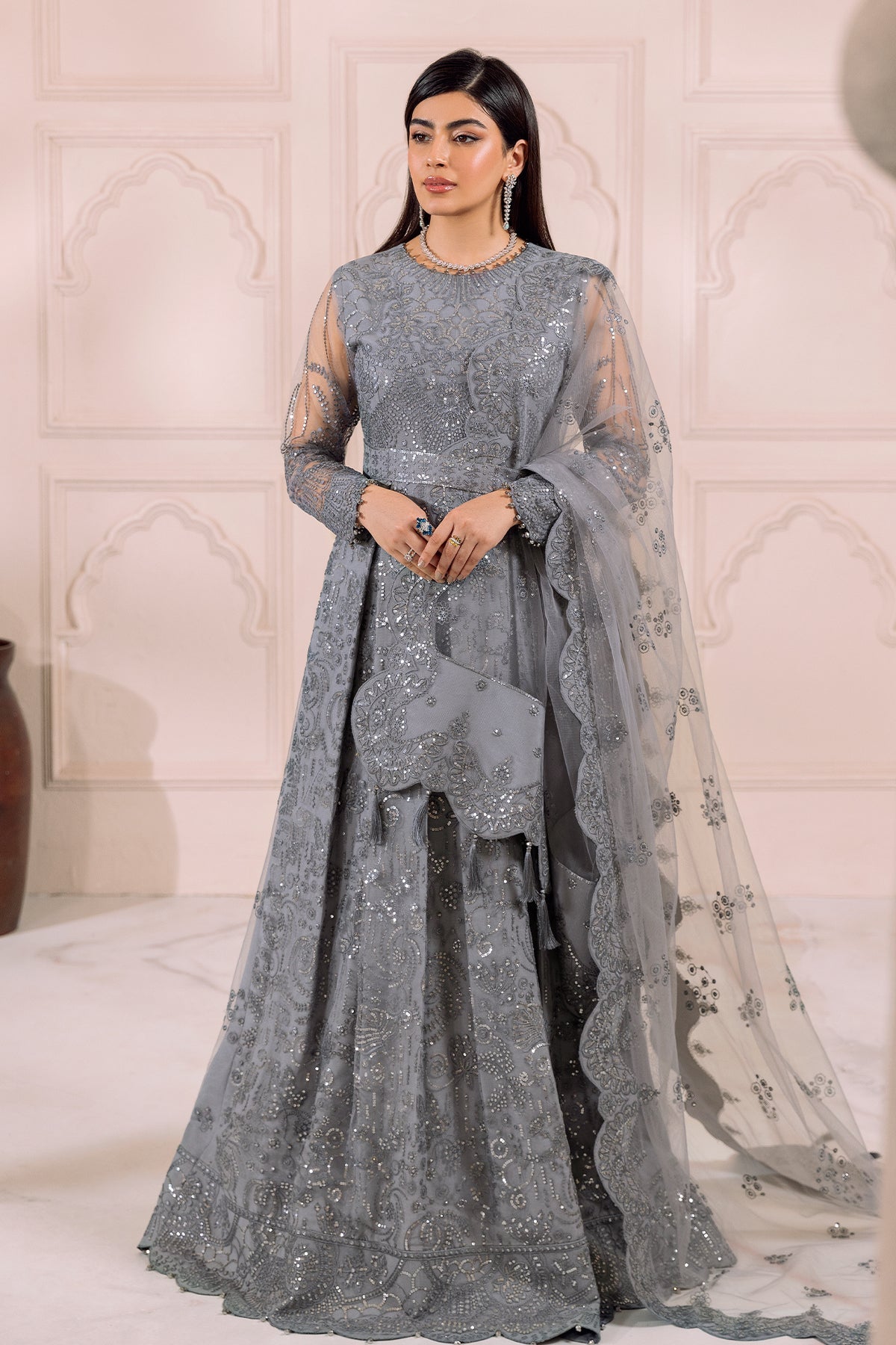 ALIZEH-DUA-V01D01B- KHIRAD ( GREY )