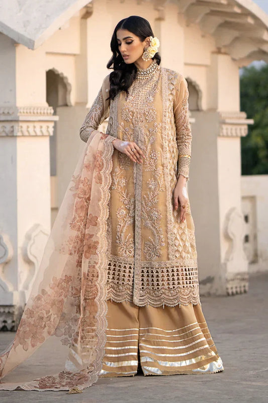 Ittehad | Dilruba Wedding Formals | ESDR78-SUT-BGE - House Of Anaya