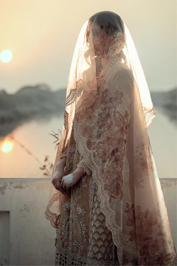 Ittehad | Dilruba Wedding Formals | ESDR78-SUT-BGE - House Of Anaya