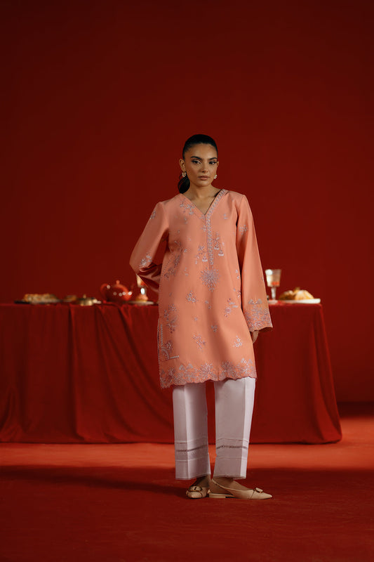 Saira Rizwan | Joolie Co ords | JOOLIE PEACH - JBP25-05