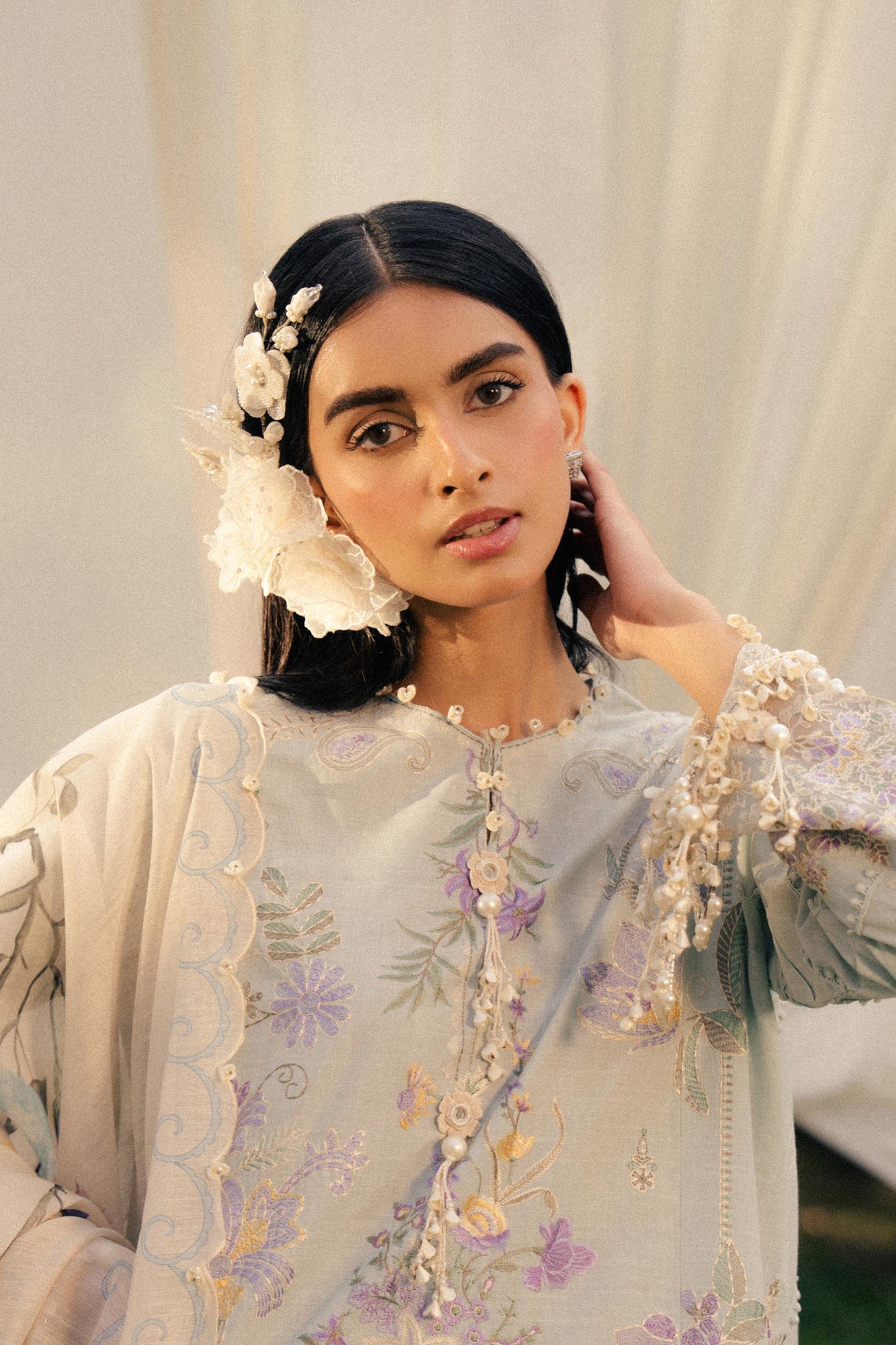 Sana Safinaz | Luxury Lawn 25 | L251-003B-3DI