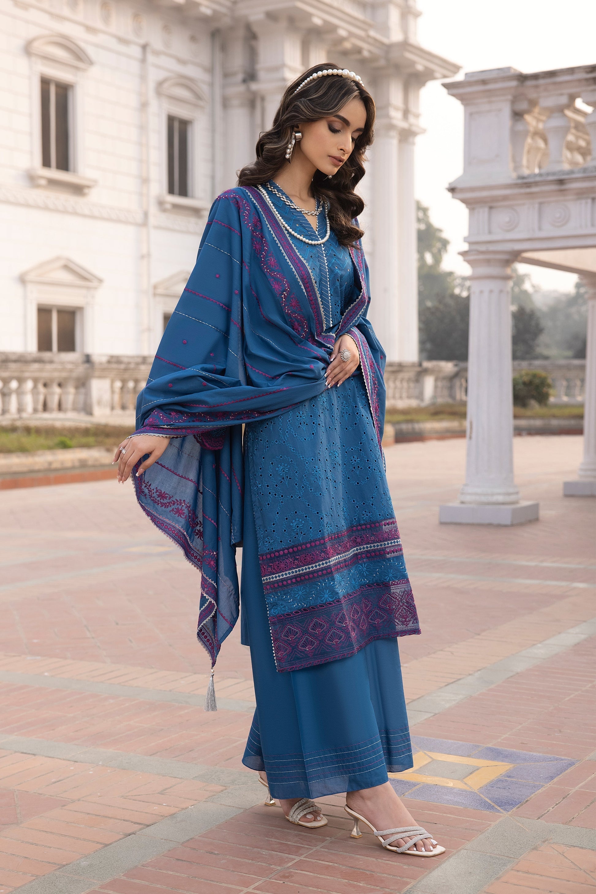 LSM | Spring Embroidered 24 | A-4 - House Of Anaya