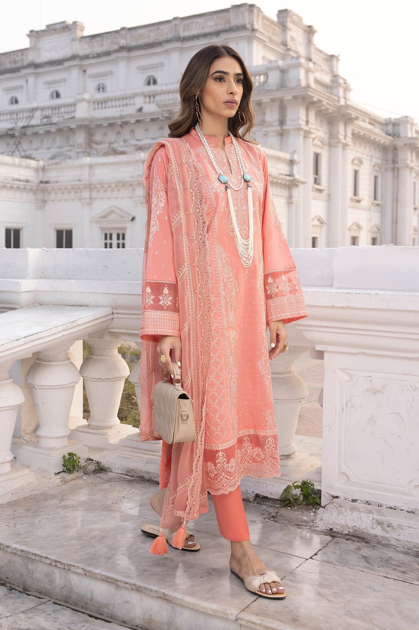 LSM | Spring Embroidered 24 | A-3 - House Of Anaya