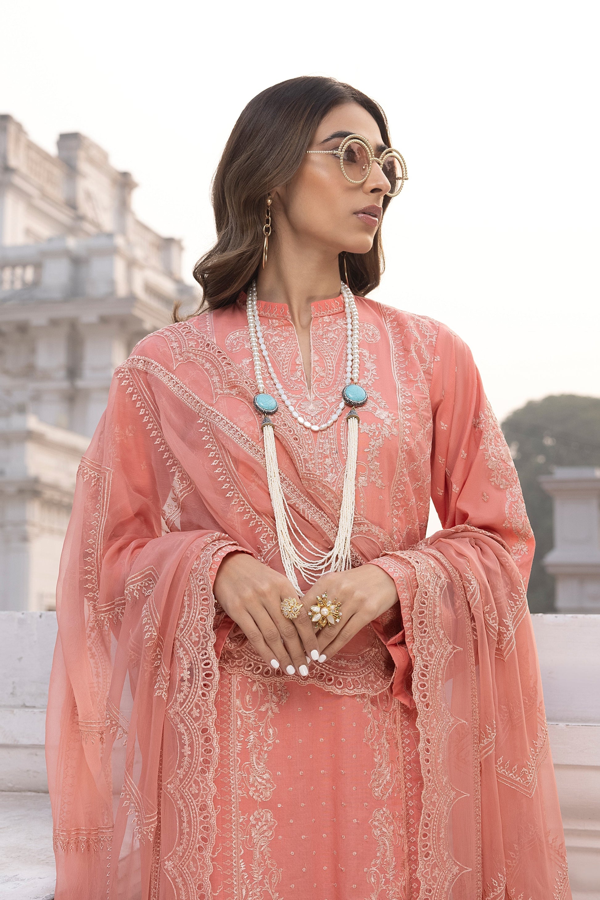 LSM | Spring Embroidered 24 | A-3 - House Of Anaya