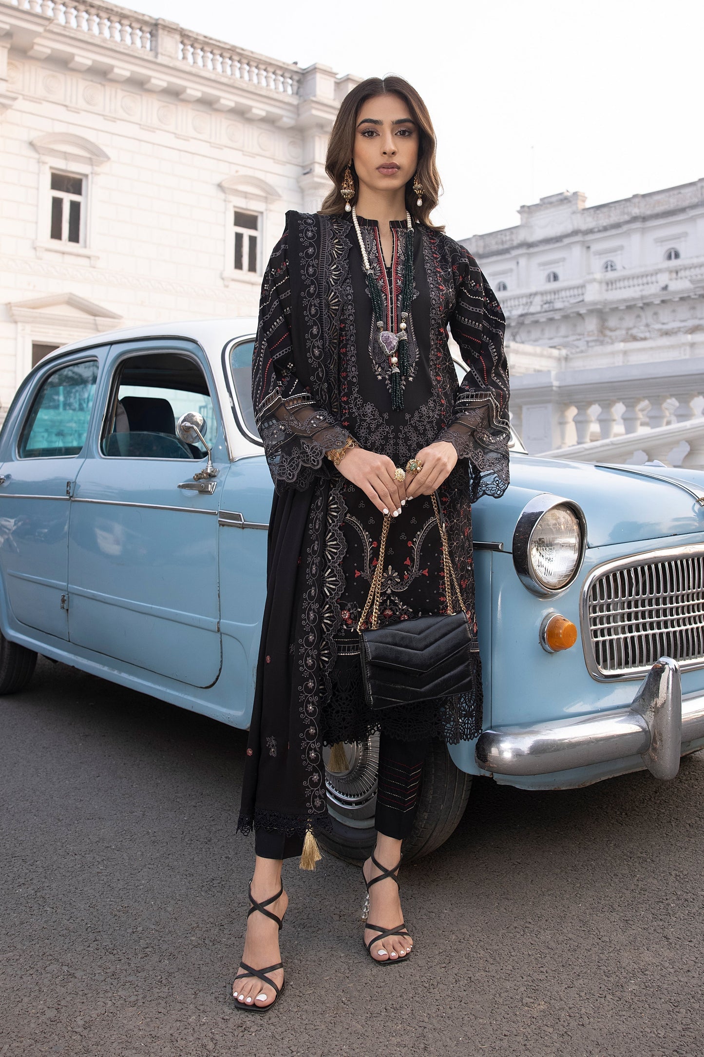 LSM | Spring Embroidered 24 | A-12 - House Of Anaya