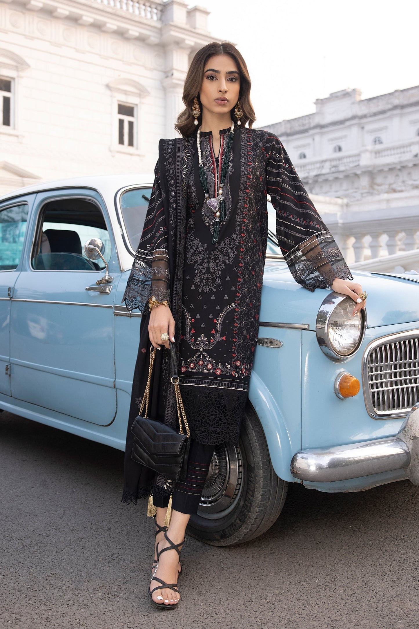 LSM | Spring Embroidered 24 | A-7 - House Of Anaya