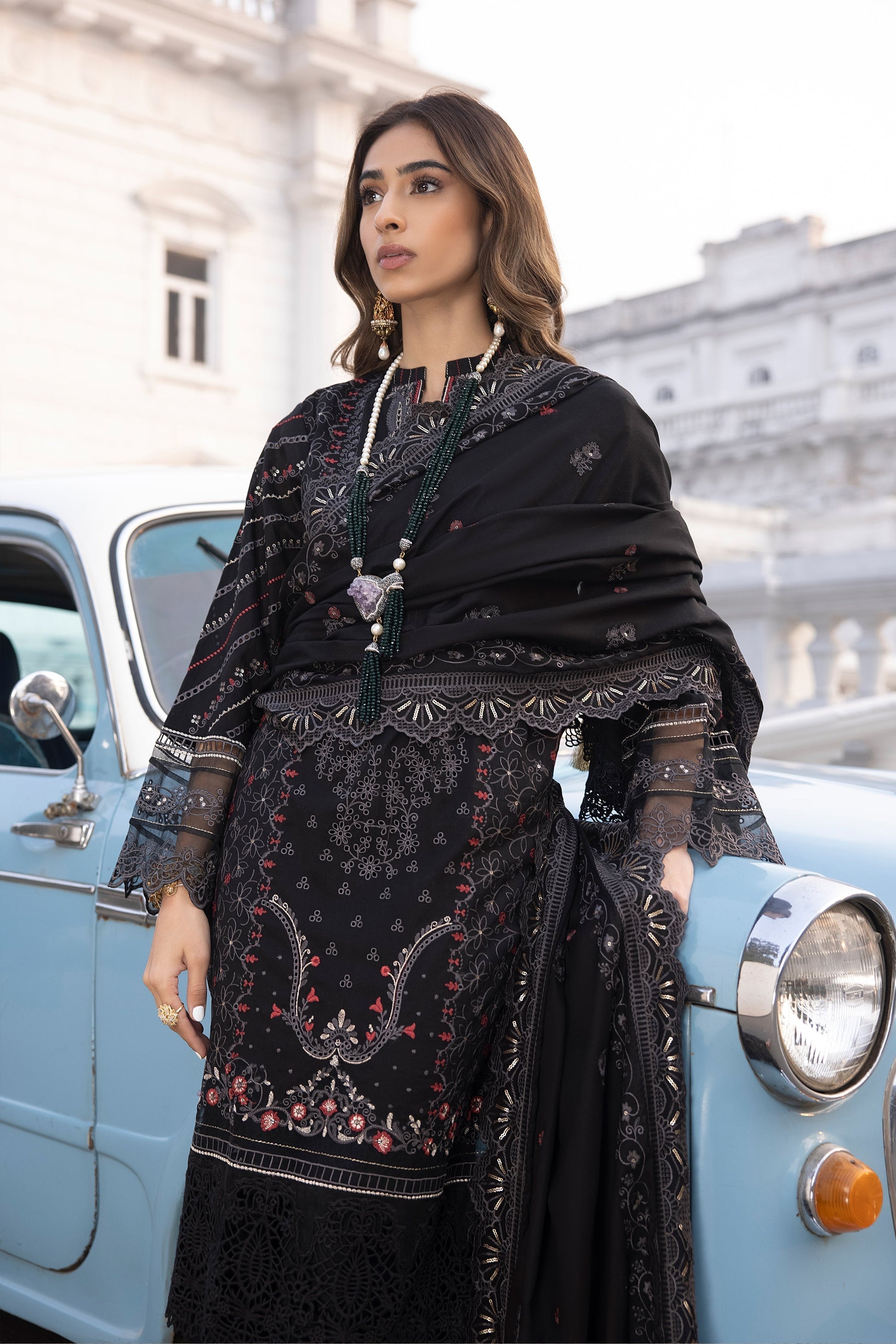 LSM | Spring Embroidered 24 | A-7 - House Of Anaya