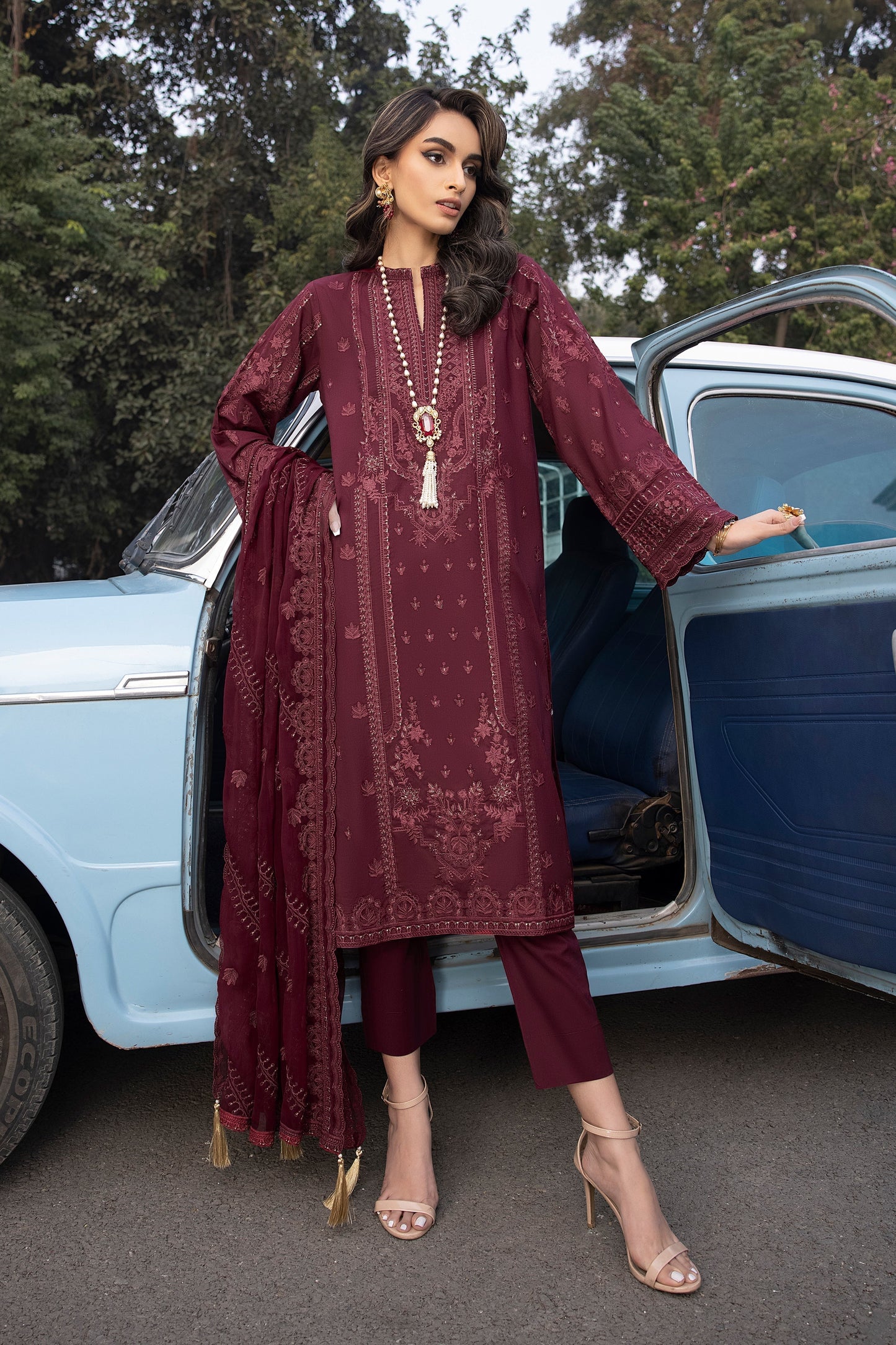 LSM | Spring Embroidered 24 | A-10 - House Of Anaya