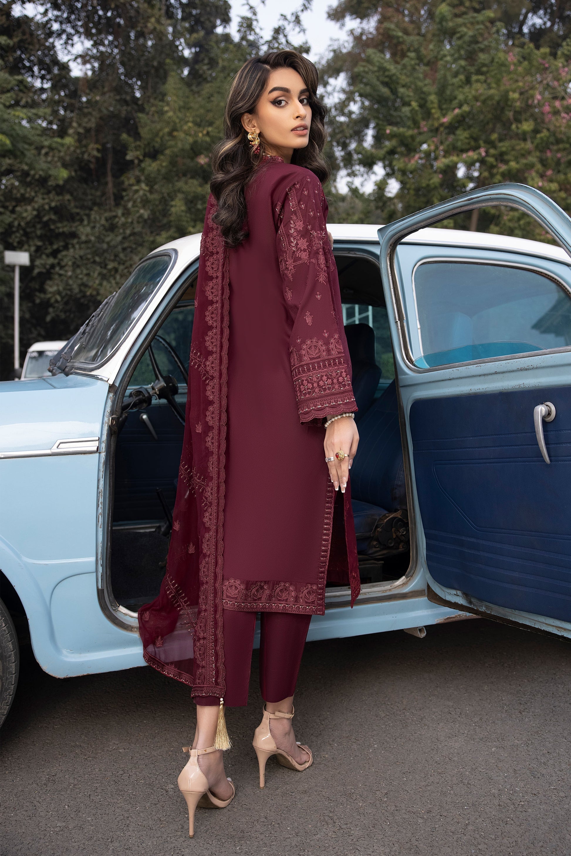 LSM | Spring Embroidered 24 | A-10 - House Of Anaya