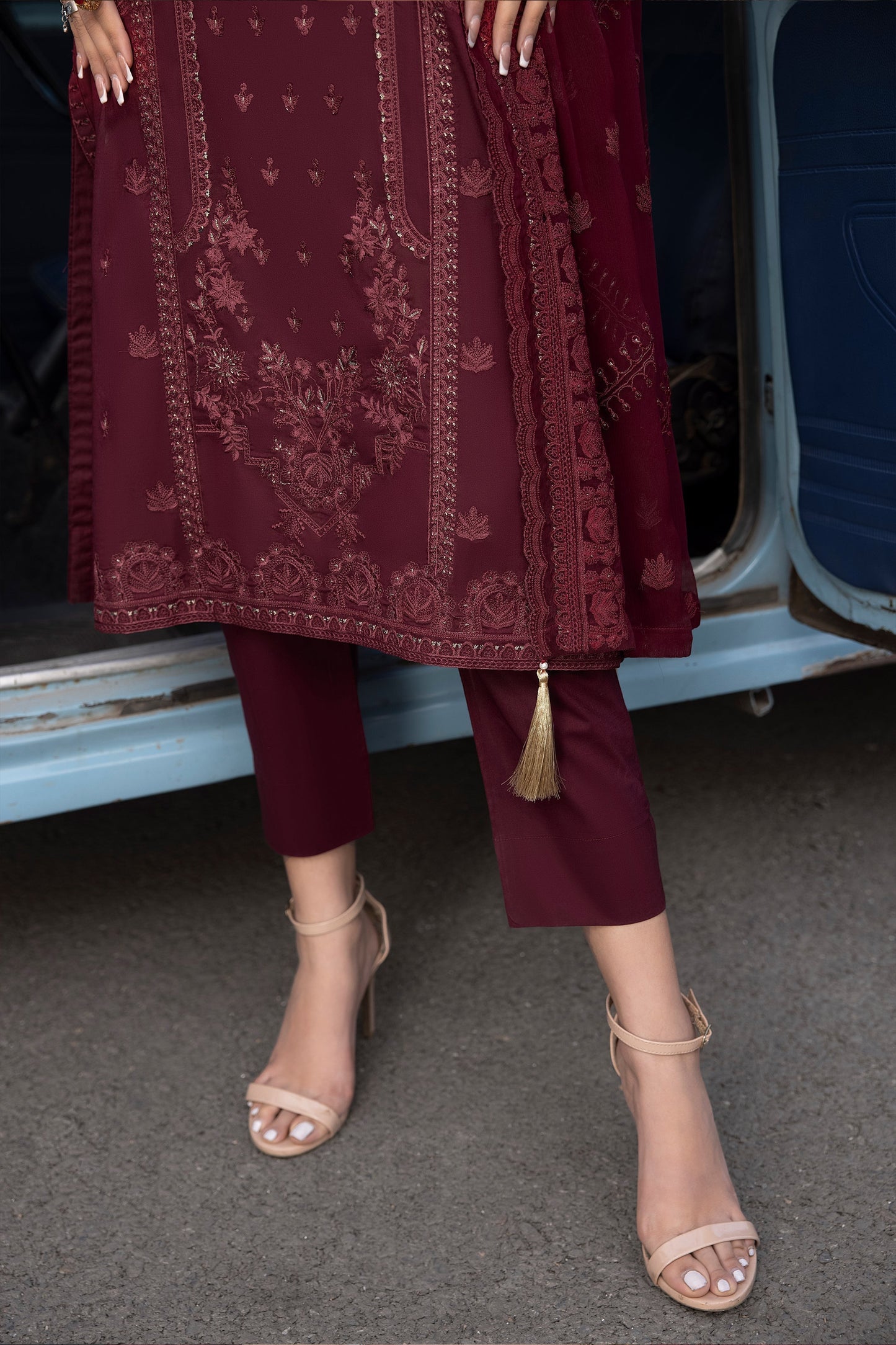 LSM | Spring Embroidered 24 | A-10 - House Of Anaya