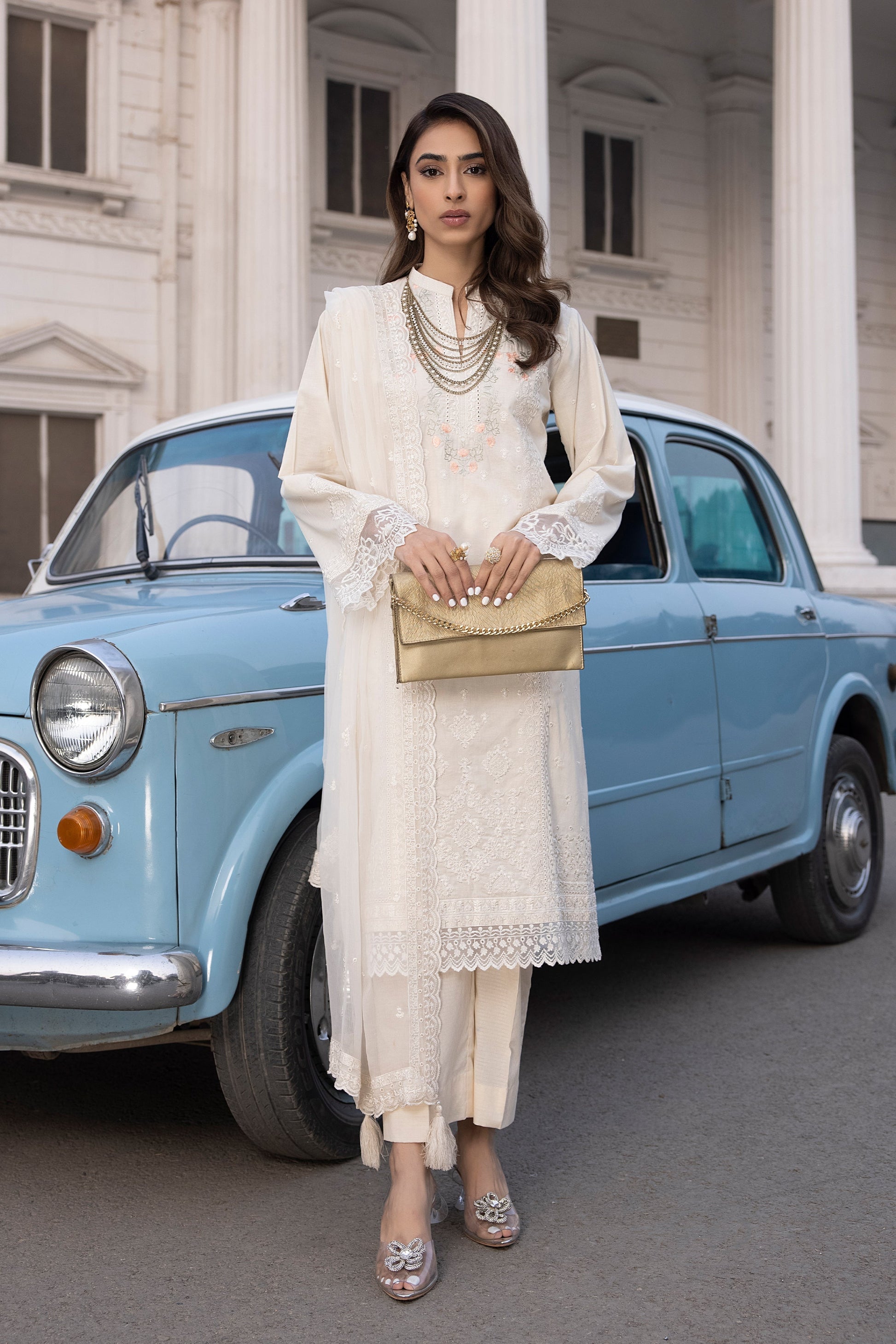 LSM | Spring Embroidered 24 | A-11 - House Of Anaya