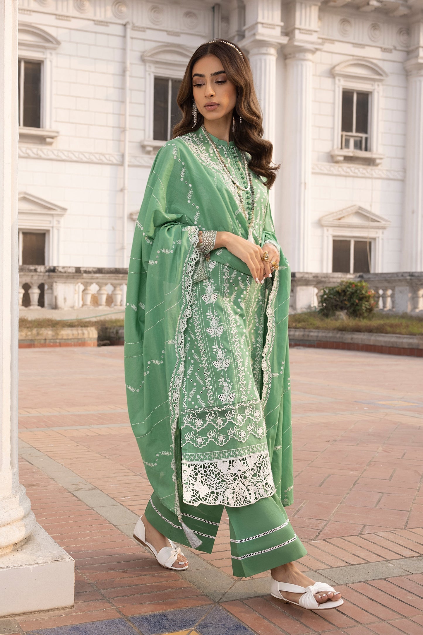LSM | Spring Embroidered 24 | A-2 - House Of Anaya