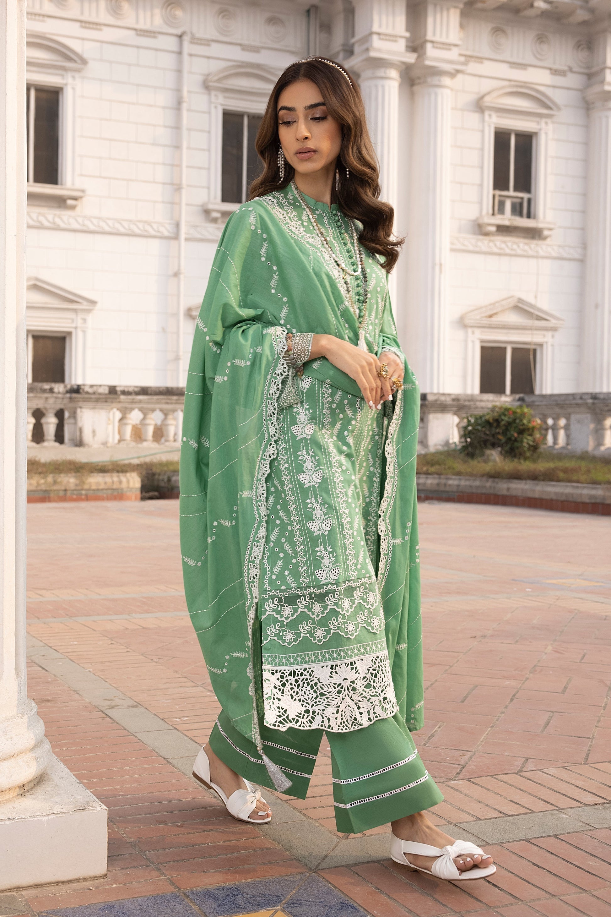 LSM | Spring Embroidered 24 | A-2 - House Of Anaya