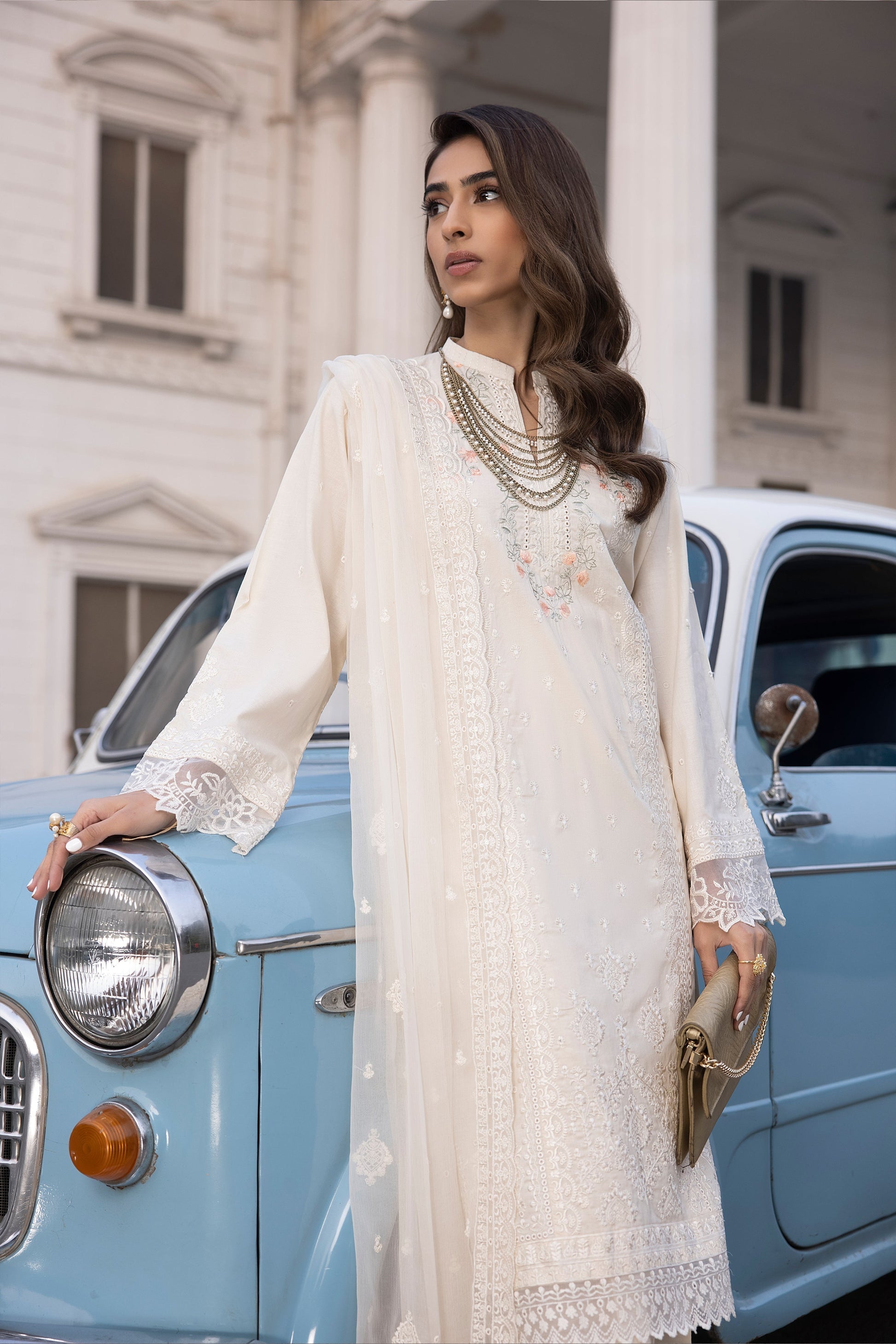 LSM | Spring Embroidered 24 | A-11 - House Of Anaya