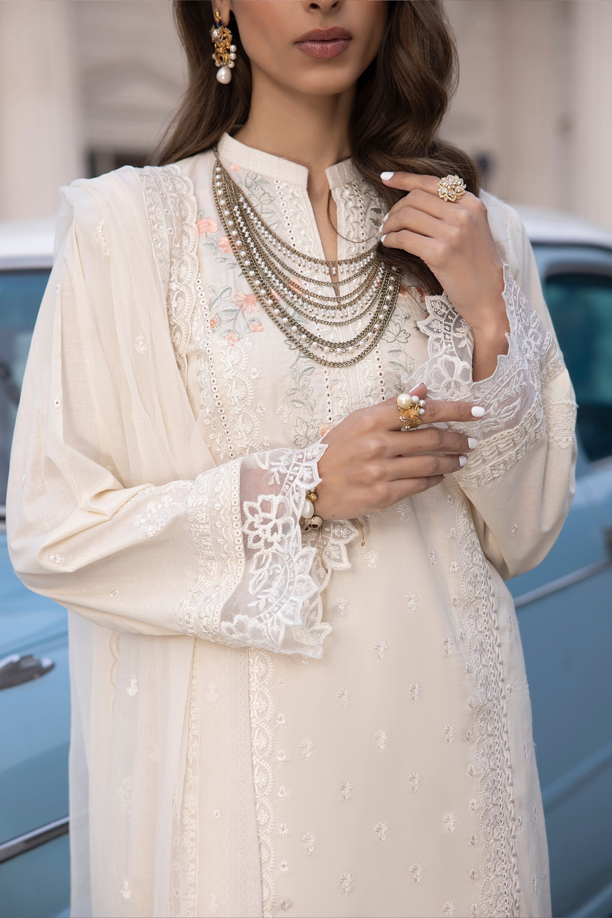 LSM | Spring Embroidered 24 | A-11 - House Of Anaya
