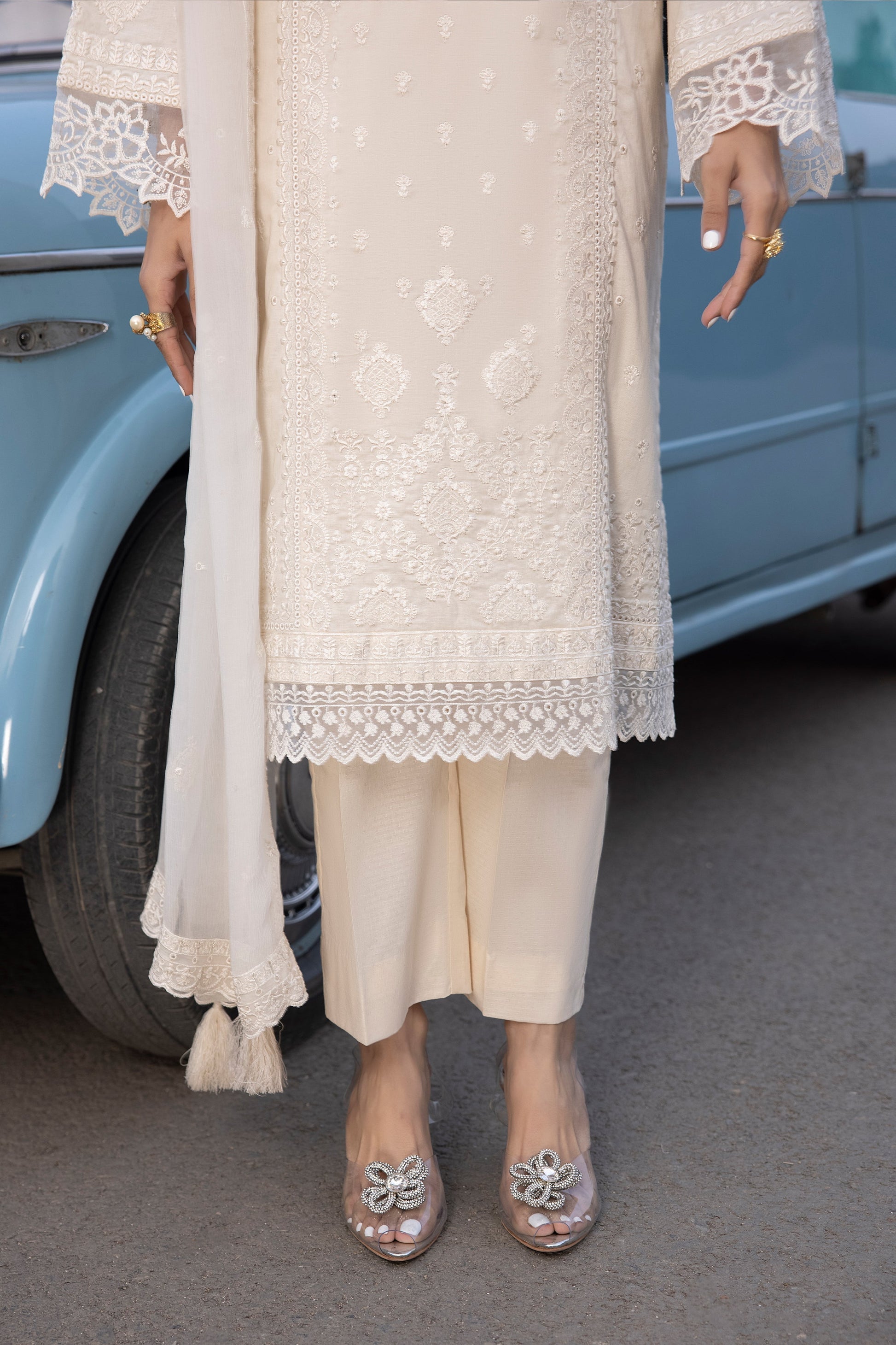 LSM | Spring Embroidered 24 | A-11 - House Of Anaya