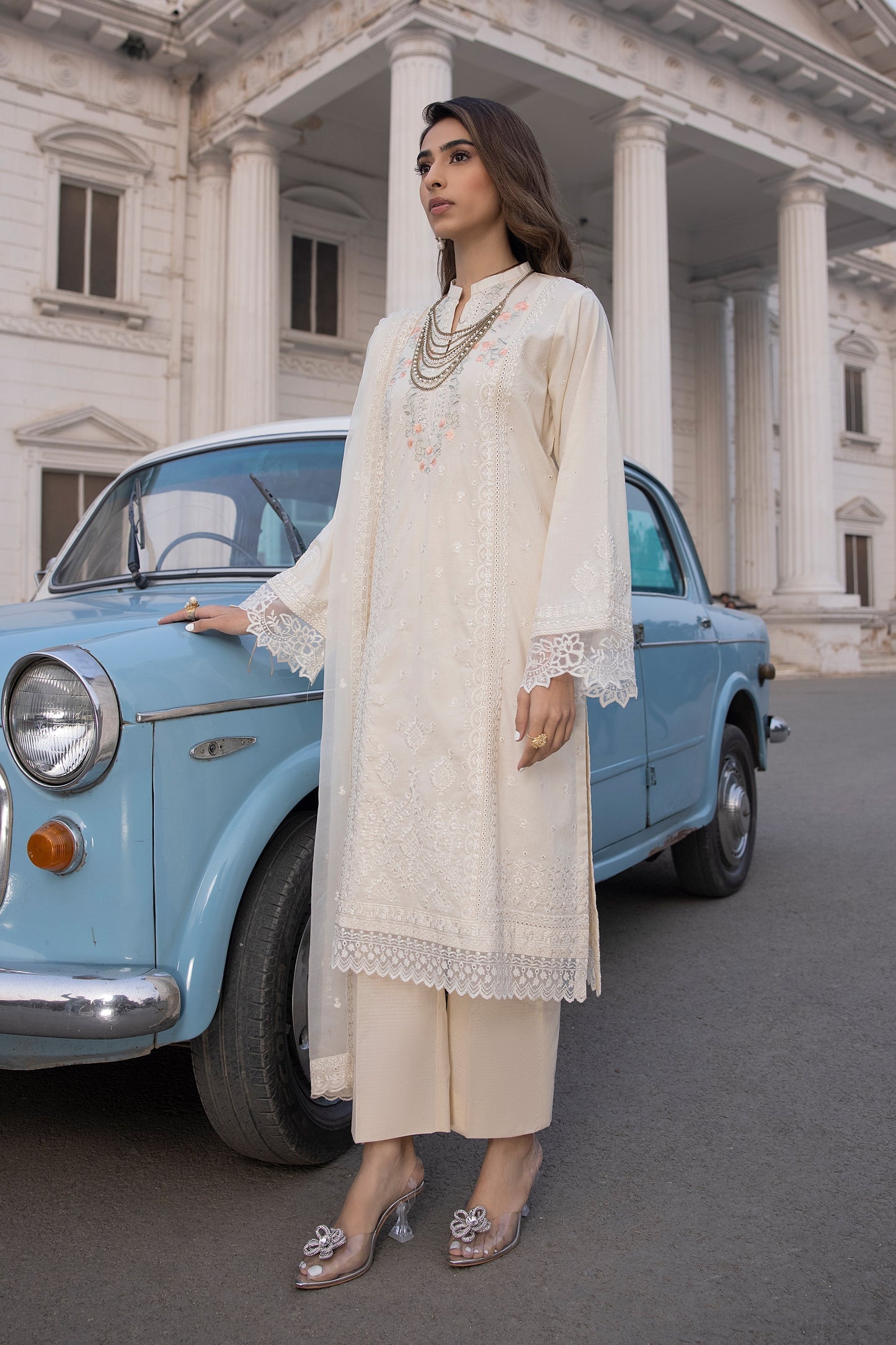 LSM | Spring Embroidered 24 | A-11 - House Of Anaya